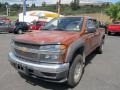 2006 Sunburst Orange Metallic Chevrolet Colorado LT Crew Cab 4x4  photo #2