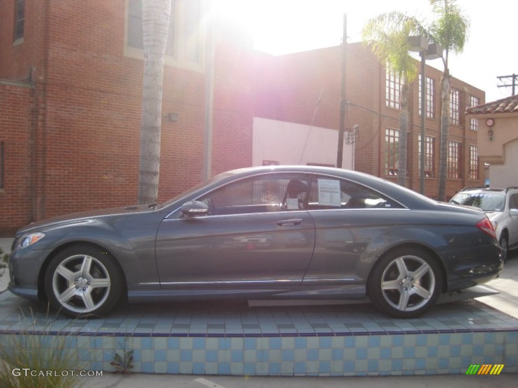 2008 CL 550 - Flint Grey Metallic / Black photo #2