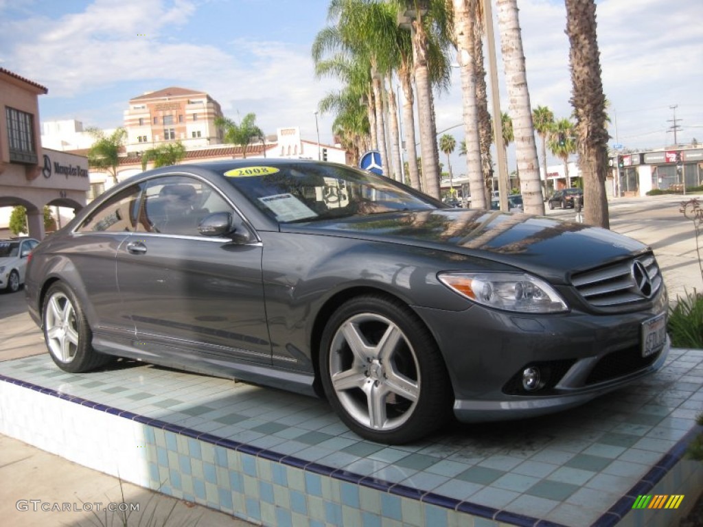 2008 CL 550 - Flint Grey Metallic / Black photo #3