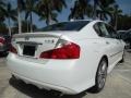 2008 Moonlight White Infiniti M 35 S Sedan  photo #6