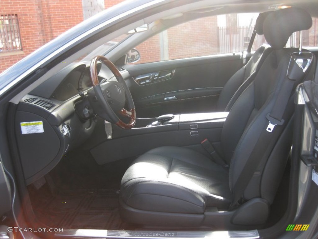 2008 CL 550 - Flint Grey Metallic / Black photo #17