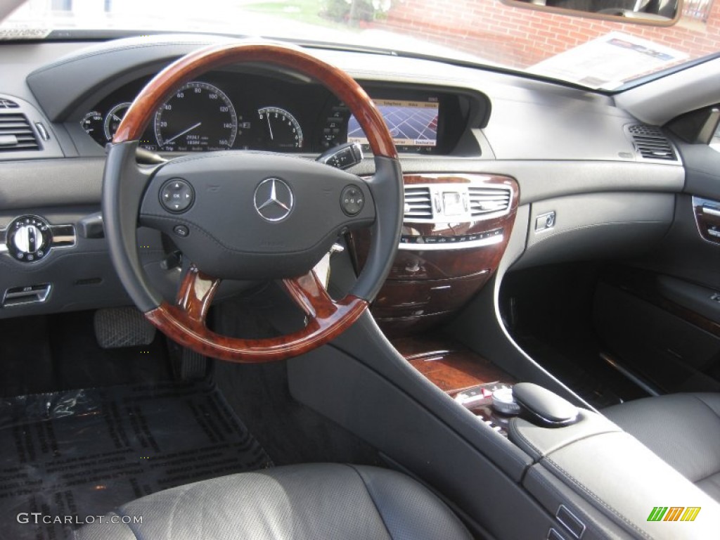 2008 CL 550 - Flint Grey Metallic / Black photo #20