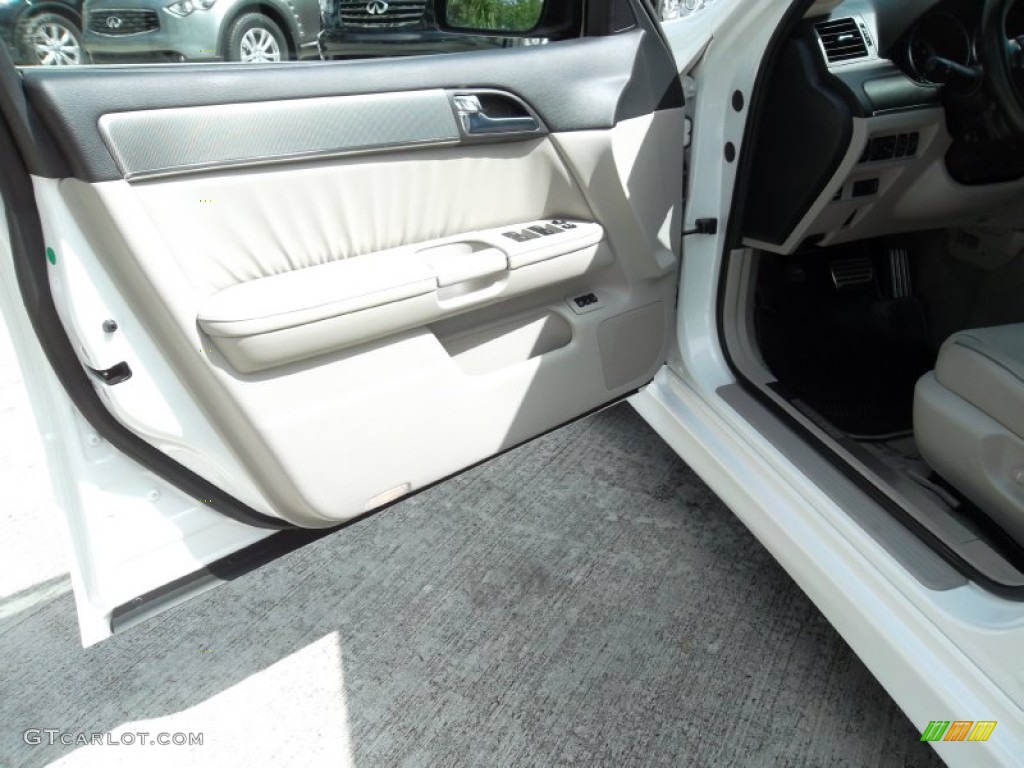 2008 Infiniti M 35 S Sedan Stone Door Panel Photo #53419687