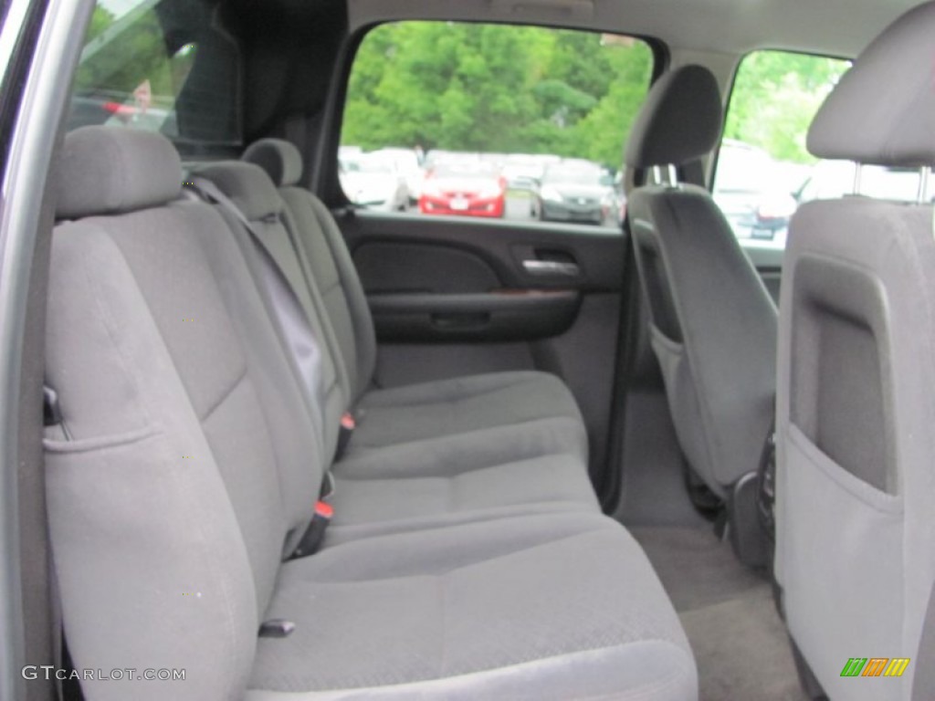 Ebony Interior 2008 Chevrolet Avalanche LT 4x4 Photo #53420914