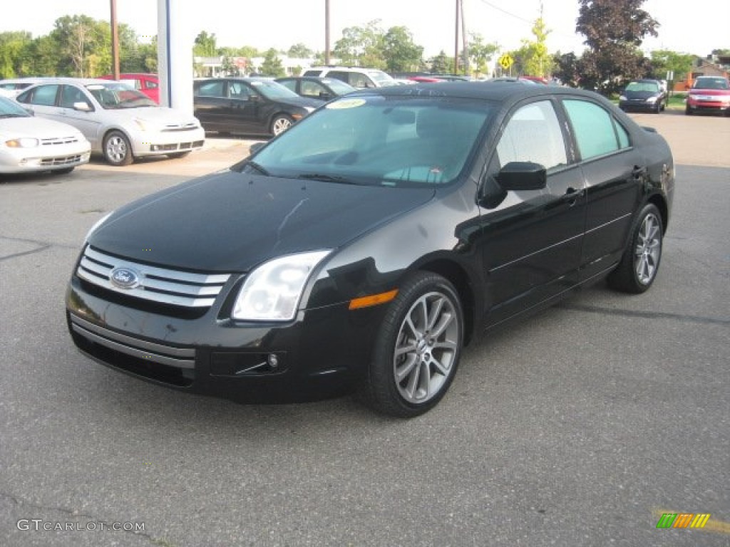 Tuxedo Black Metallic 2009 Ford Fusion SE Sport Exterior Photo #53421217