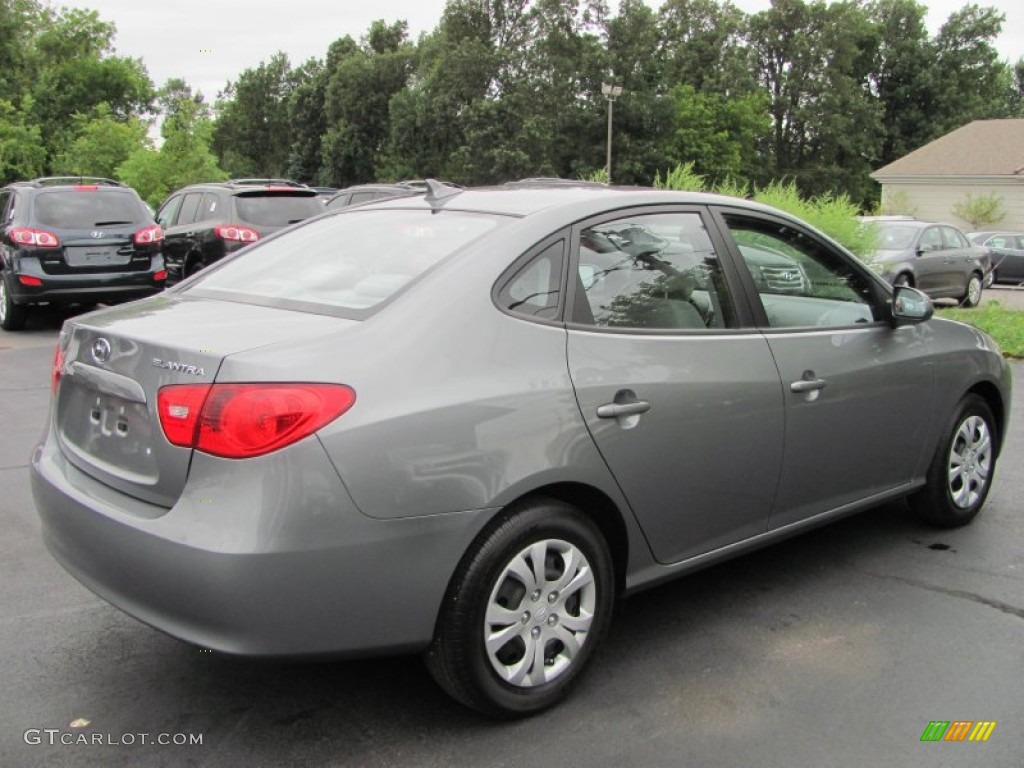 2009 Elantra GLS Sedan - Carbon Gray / Gray photo #2