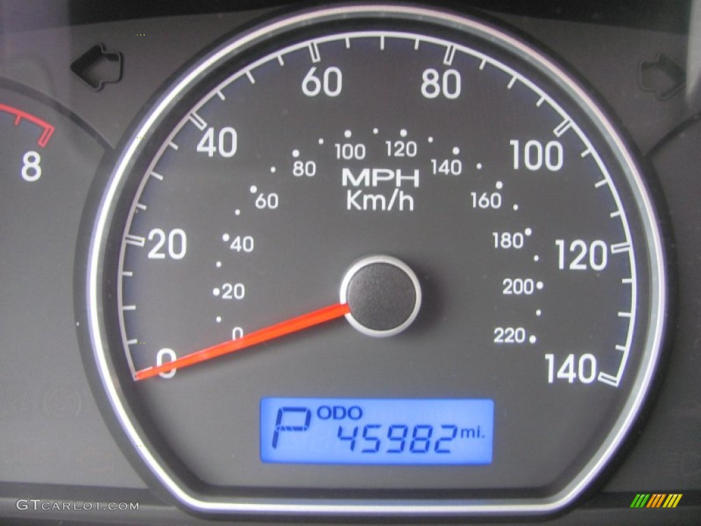 2009 Elantra GLS Sedan - Carbon Gray / Gray photo #3