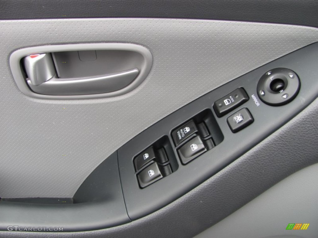 2009 Elantra GLS Sedan - Carbon Gray / Gray photo #8