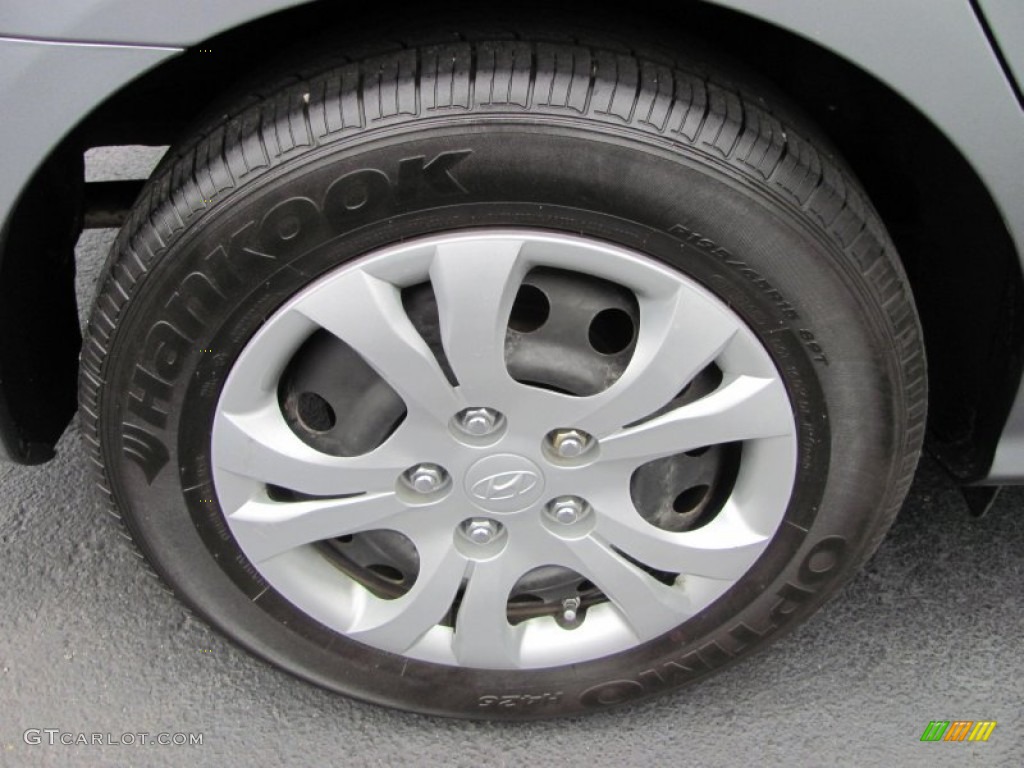 2009 Elantra GLS Sedan - Carbon Gray / Gray photo #15