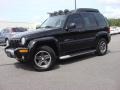 2003 Black Clearcoat Jeep Liberty Renegade 4x4  photo #2