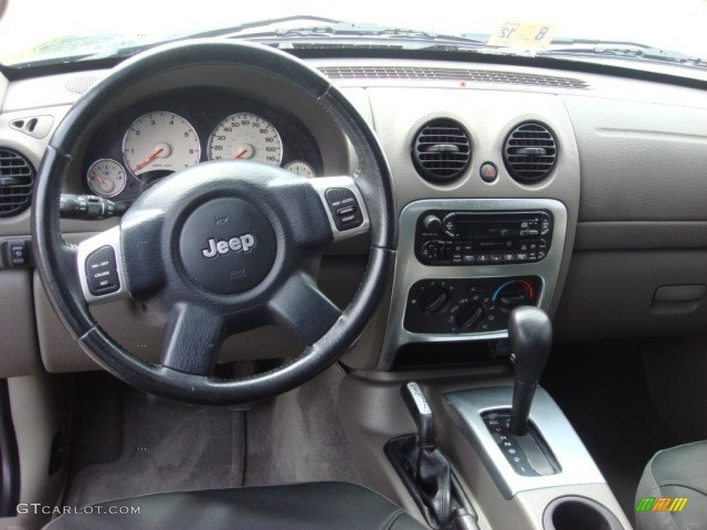 Dark Slate Gray Interior 2003 Jeep Liberty Renegade 4x4 Photo #53422018