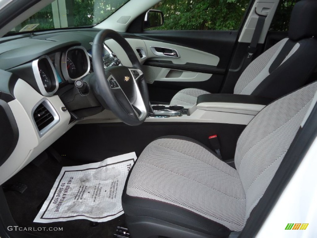 Light Titanium/Jet Black Interior 2011 Chevrolet Equinox LT AWD Photo #53423359
