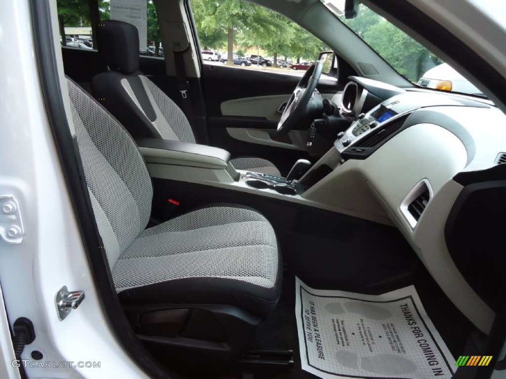 Light Titanium/Jet Black Interior 2011 Chevrolet Equinox LT AWD Photo #53423419