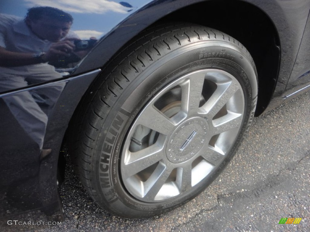 2008 MKZ AWD Sedan - Dark Blue Ink Metallic / Light Stone photo #8