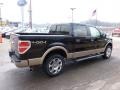 2011 Tuxedo Black Metallic Ford F150 Lariat SuperCrew 4x4  photo #4