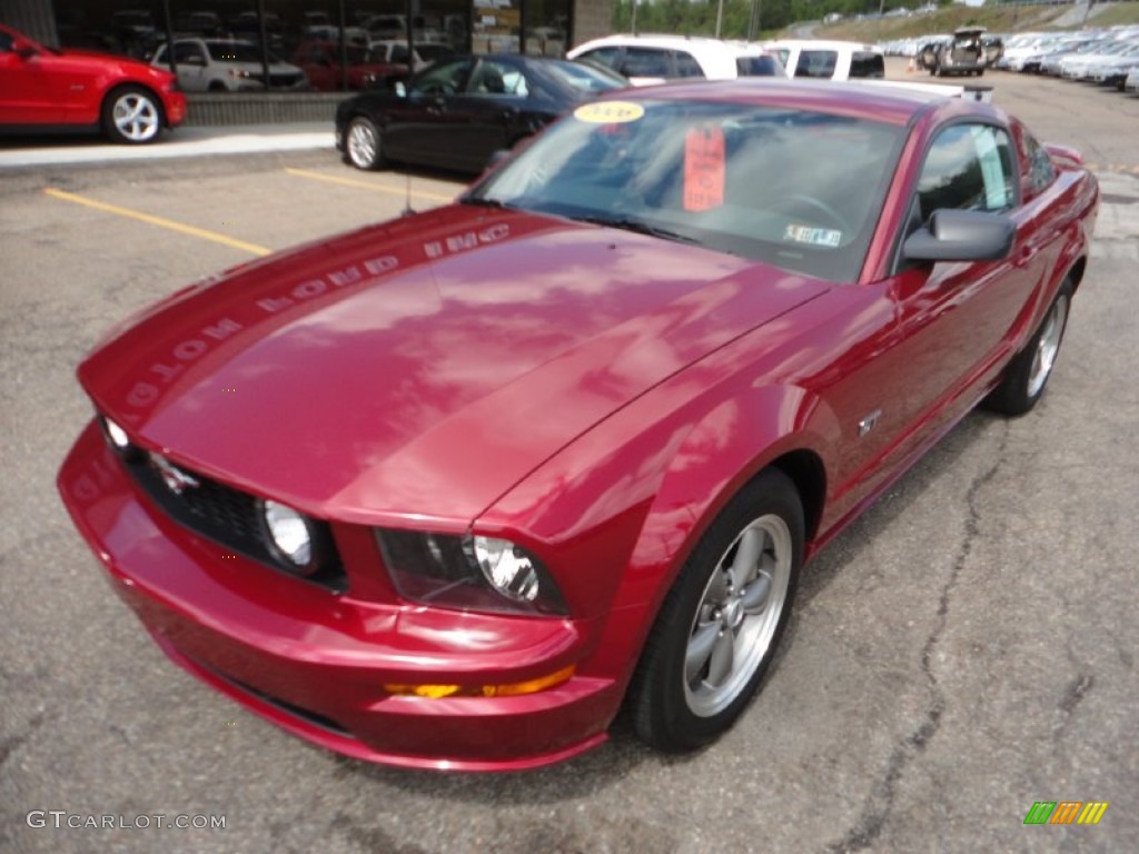 Redfire Metallic 2006 Ford Mustang GT Deluxe Coupe Exterior Photo #53424169