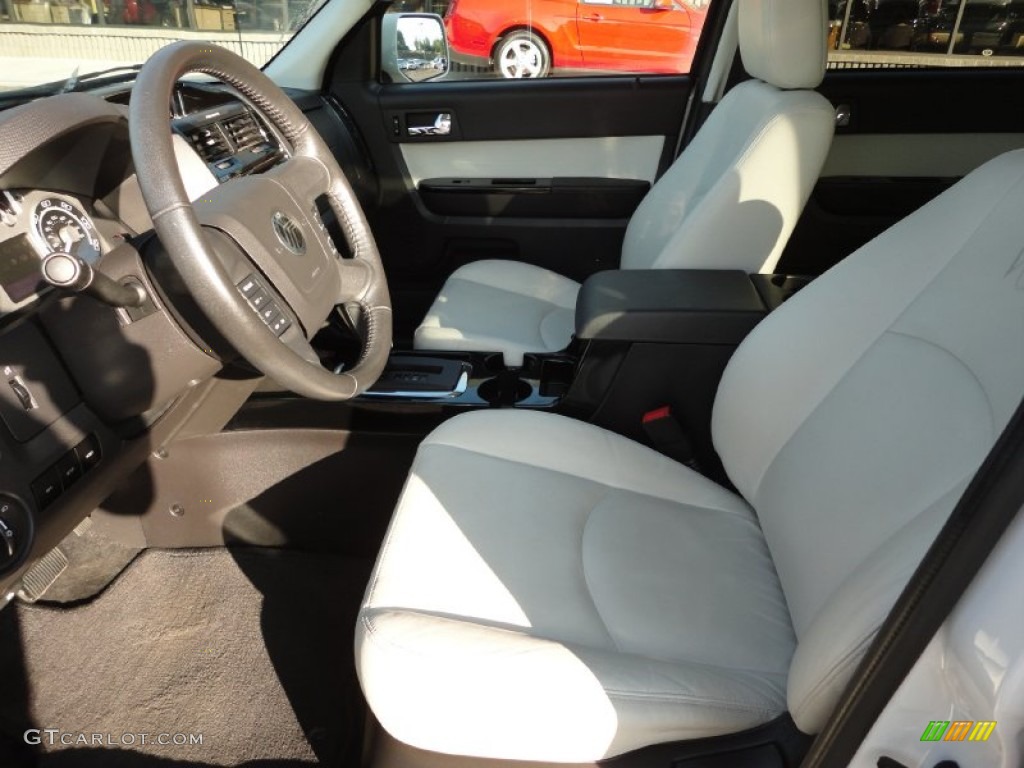 Cashmere Leather/Charcoal Black Interior 2009 Mercury Mariner VOGA Package 4WD Photo #53424505