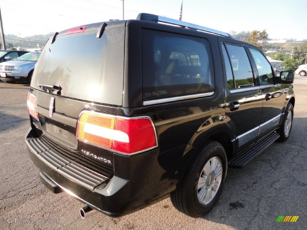 2009 Navigator 4x4 - Black / Camel photo #4