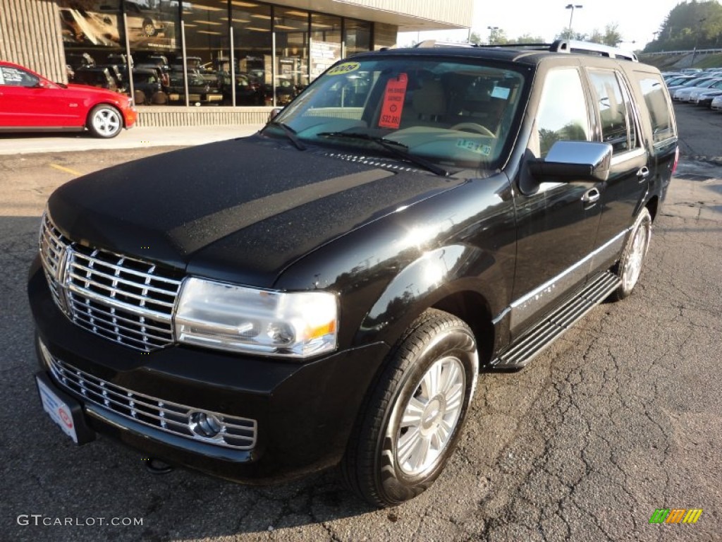 2009 Navigator 4x4 - Black / Camel photo #8