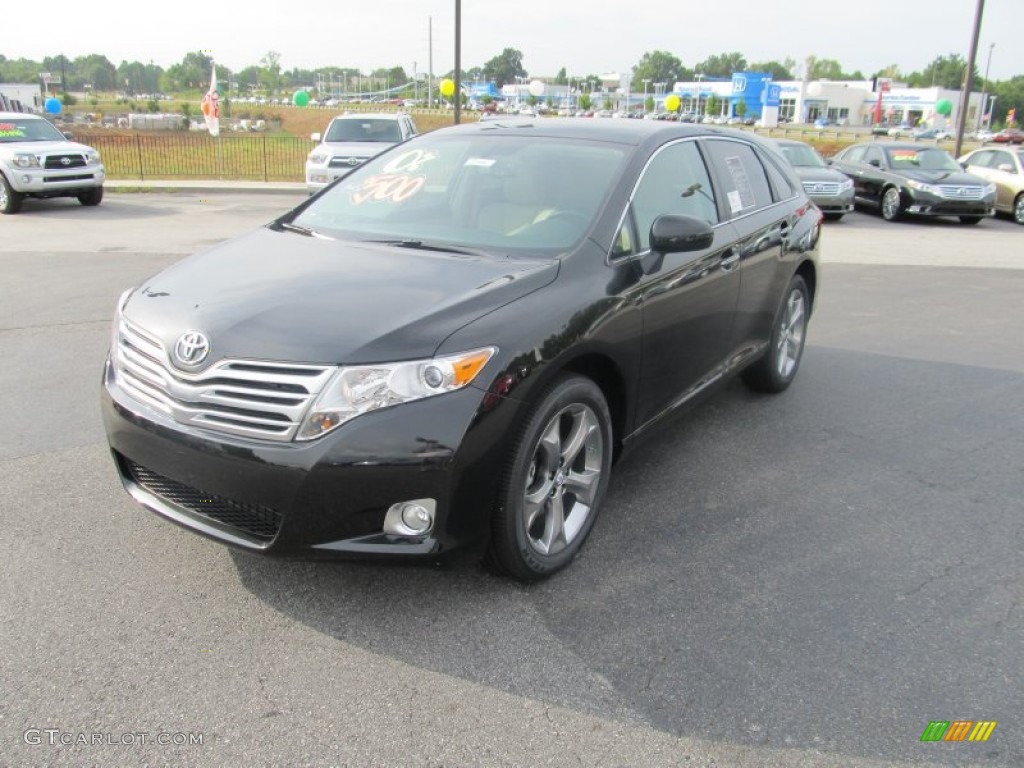 2011 Venza V6 - Black / Ivory photo #1