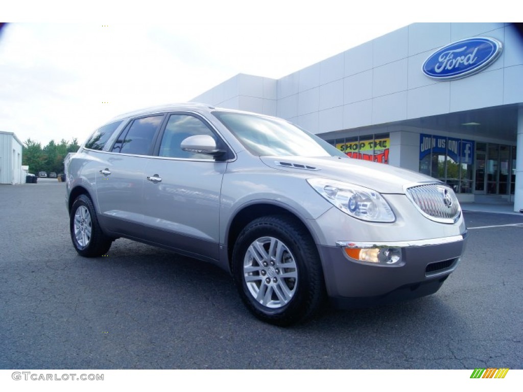 2008 Enclave CX - Platinum Metallic / Cashmere/Cocoa photo #1