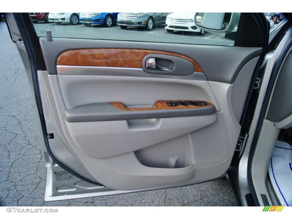 2008 Buick Enclave CX Cashmere/Cocoa Door Panel Photo #53426572