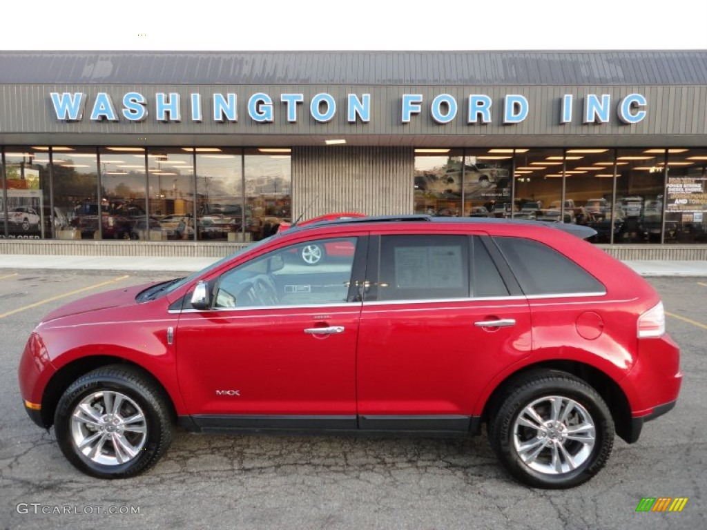 Red Candy Metallic Lincoln MKX