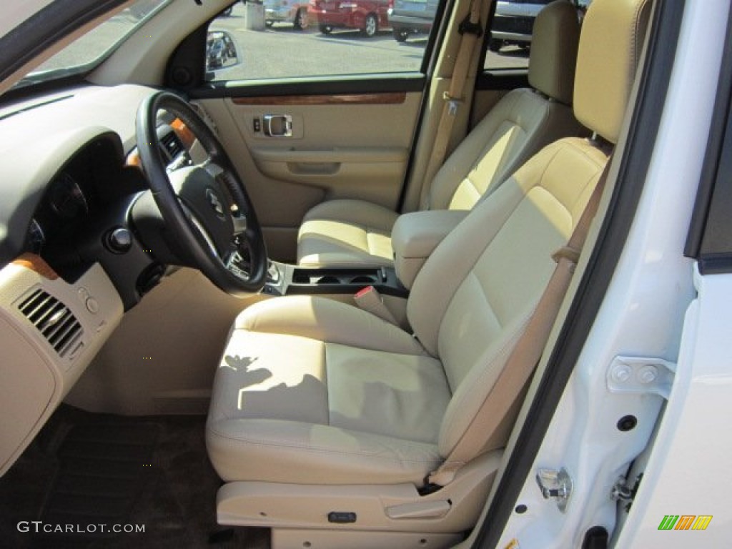 2007 XL7 Luxury AWD - Pearl White / Beige photo #11