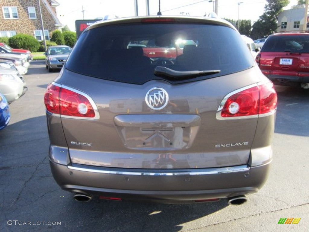 2010 Enclave CX AWD - Cocoa Metallic / Ebony/Ebony photo #5