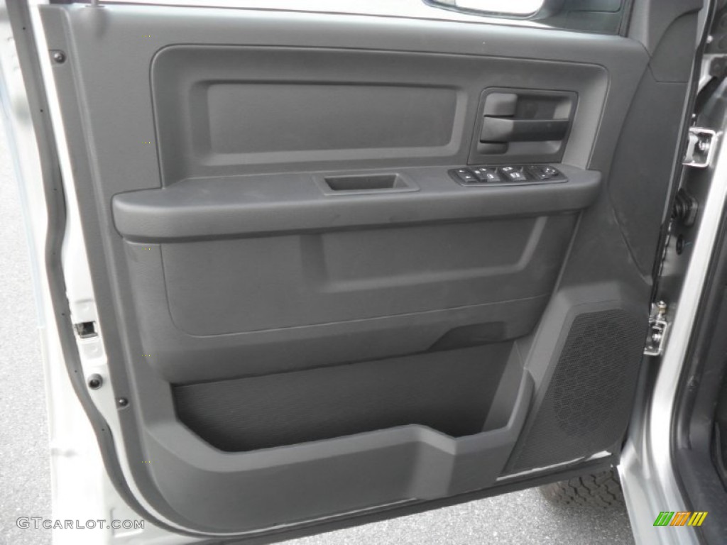 2012 Dodge Ram 2500 HD ST Crew Cab 4x4 Dark Slate/Medium Graystone Door Panel Photo #53427541