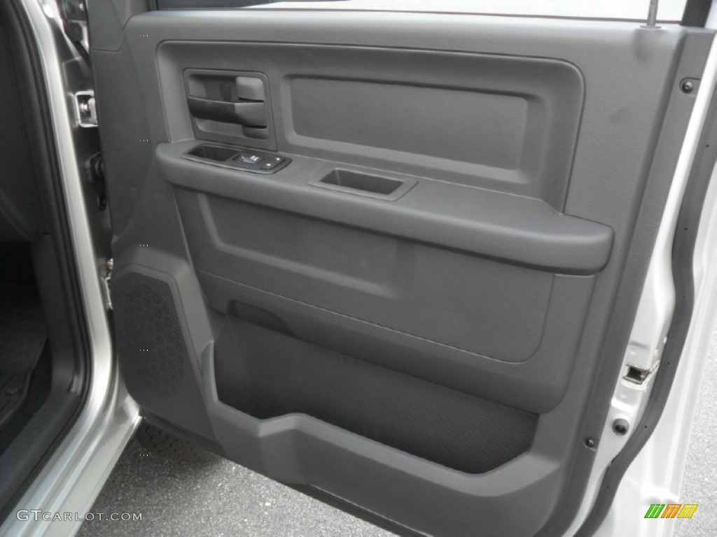 2012 Dodge Ram 2500 HD ST Crew Cab 4x4 Dark Slate/Medium Graystone Door Panel Photo #53427715