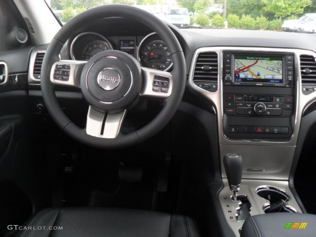 2012 Jeep Grand Cherokee Laredo X Package 4x4 Black Dashboard Photo #53428008