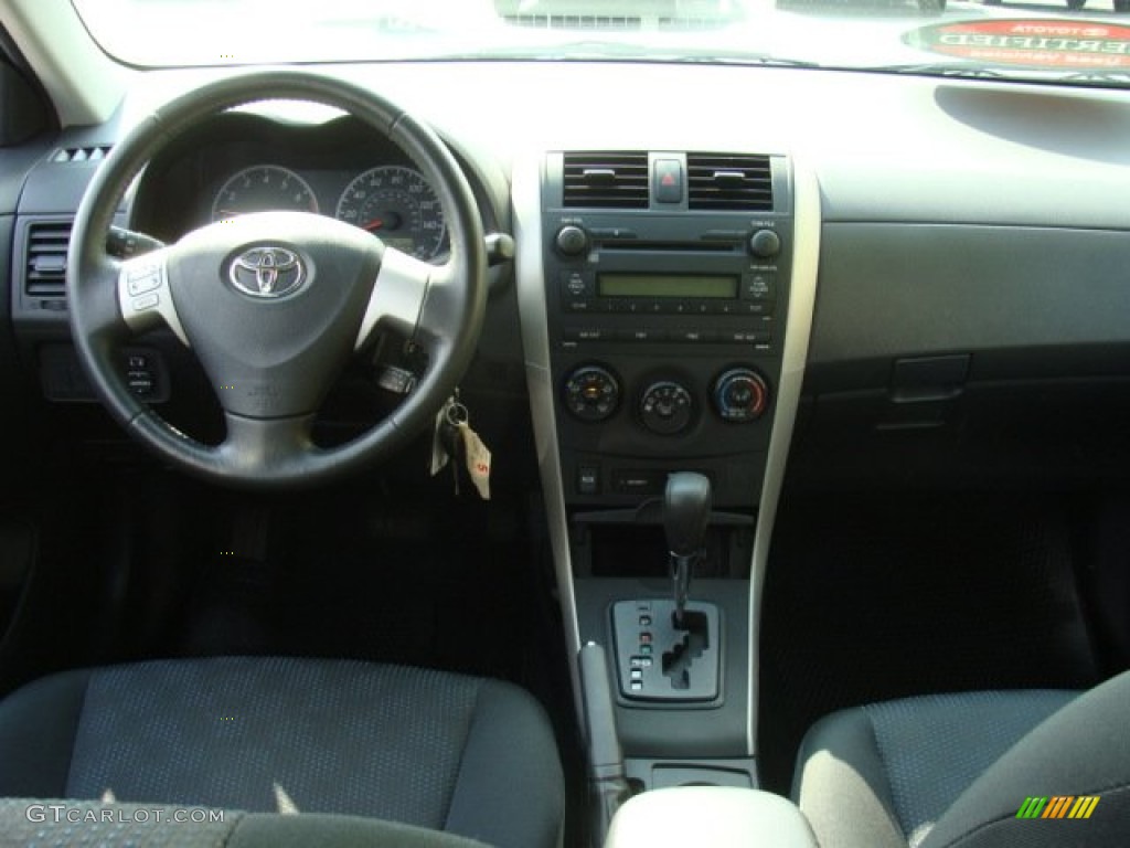 2009 Corolla S - Blue Streak Metallic / Dark Charcoal photo #9