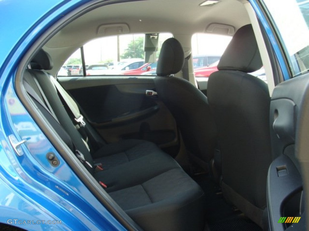 2009 Corolla S - Blue Streak Metallic / Dark Charcoal photo #12