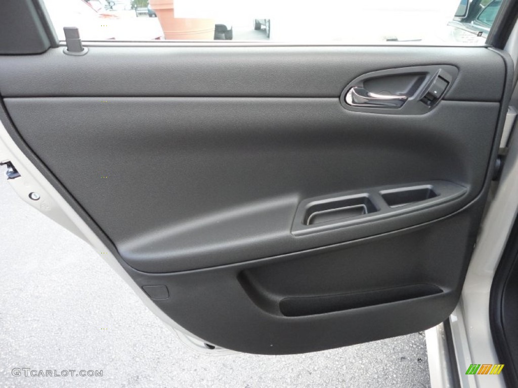 2012 Chevrolet Impala LT Ebony Door Panel Photo #53430796