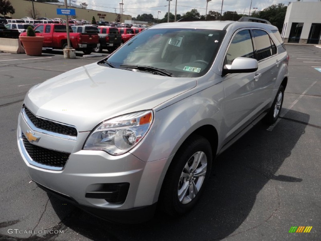 Silver Ice Metallic 2012 Chevrolet Equinox LT AWD Exterior Photo #53430944