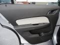 Light Titanium/Jet Black 2012 Chevrolet Equinox LT AWD Door Panel