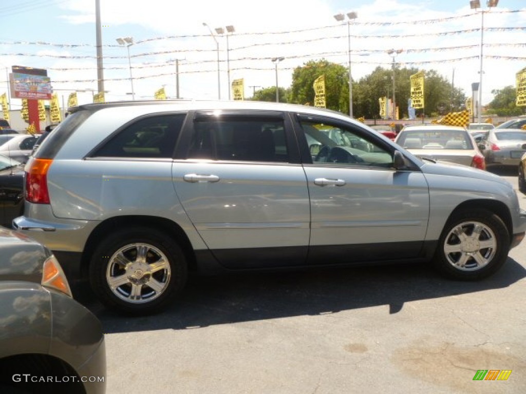 2004 Pacifica  - Butane Blue Pearl / Light Taupe photo #4