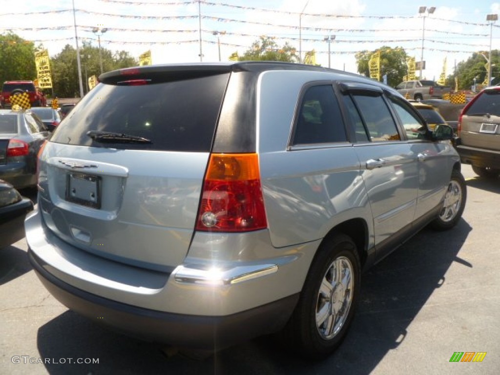 2004 Pacifica  - Butane Blue Pearl / Light Taupe photo #5