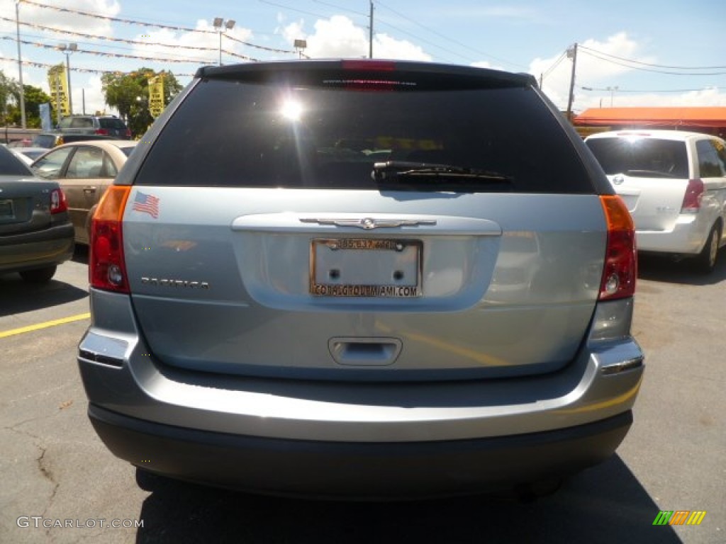 2004 Pacifica  - Butane Blue Pearl / Light Taupe photo #9