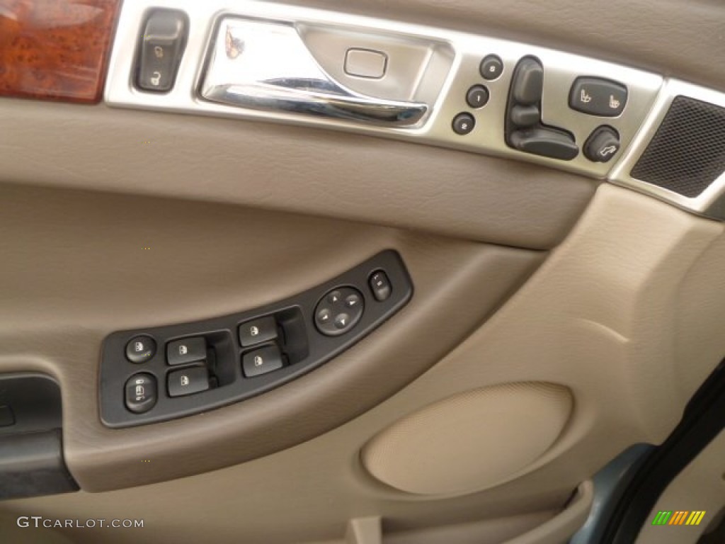 2004 Pacifica  - Butane Blue Pearl / Light Taupe photo #17