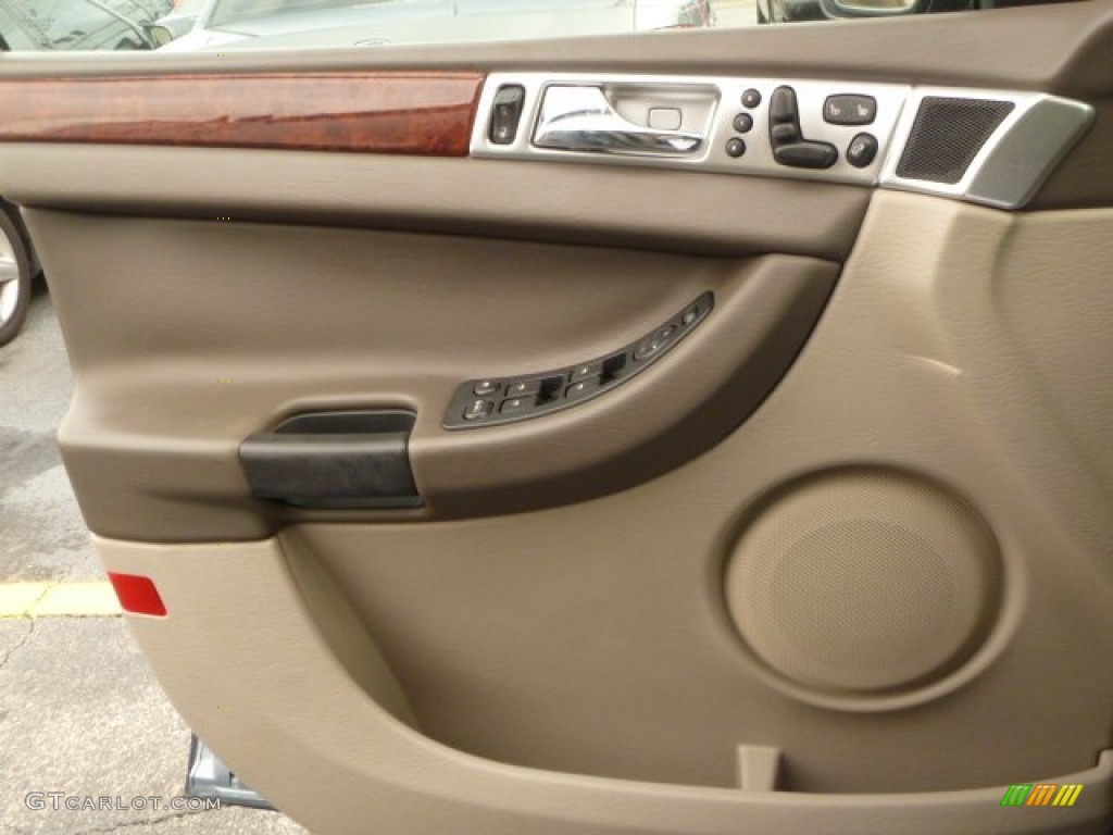 2004 Pacifica  - Butane Blue Pearl / Light Taupe photo #20