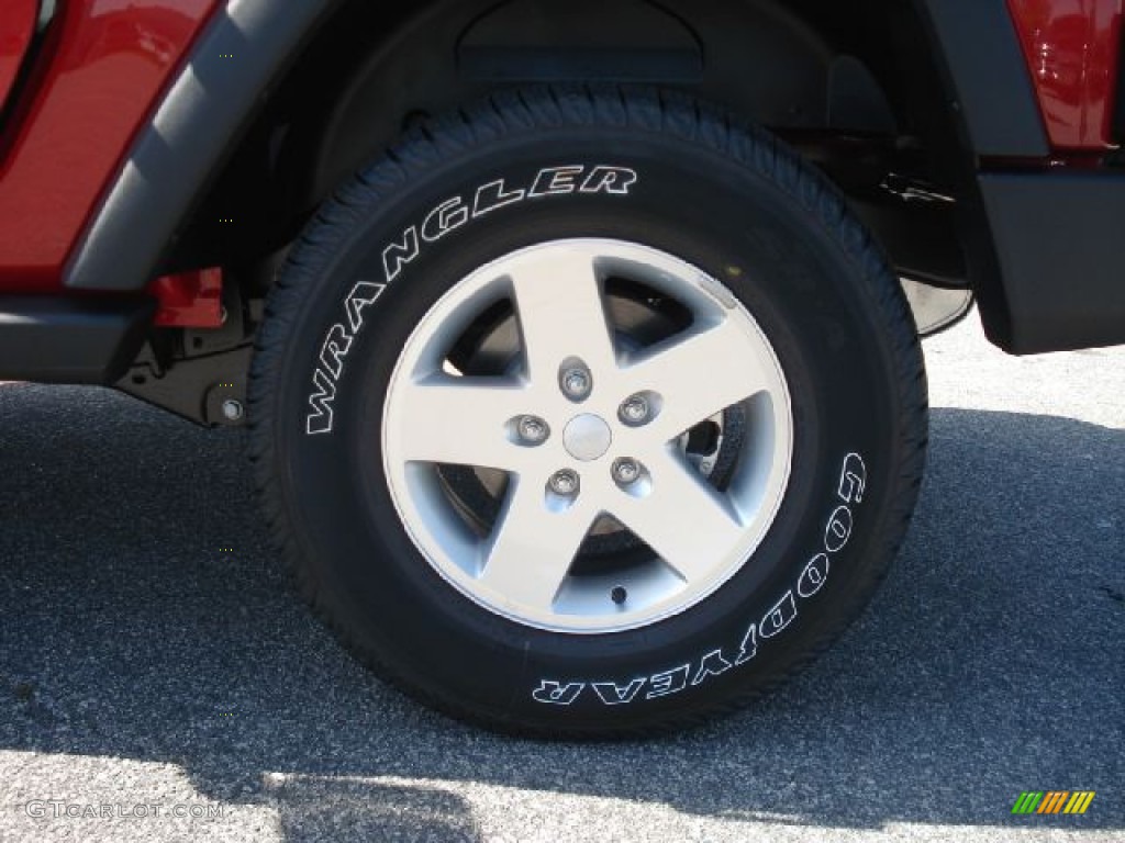 2011 Wrangler Sport S 4x4 - Flame Red / Black photo #14