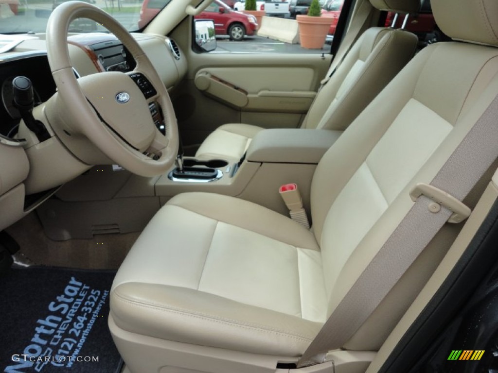 Camel Interior 2009 Ford Explorer Eddie Bauer 4x4 Photo #53431899