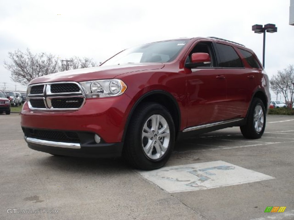 Inferno Red Crystal Pearl 2011 Dodge Durango Crew Exterior Photo #53432047