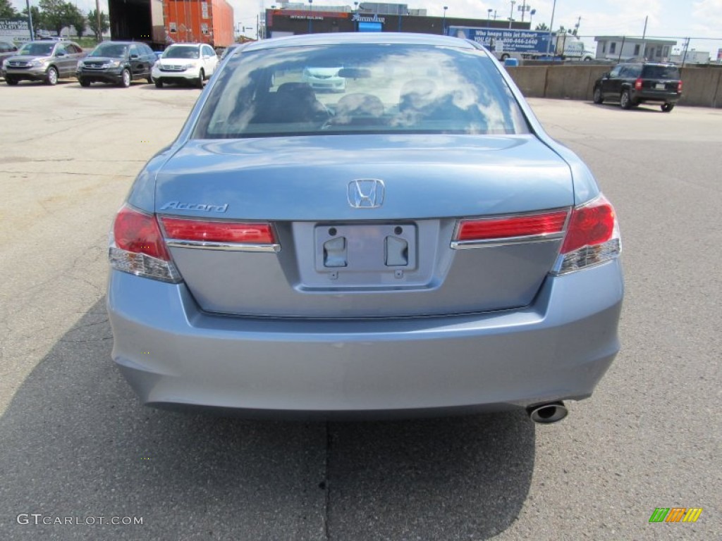 2011 Accord EX Sedan - Celestial Blue Metallic / Black photo #4