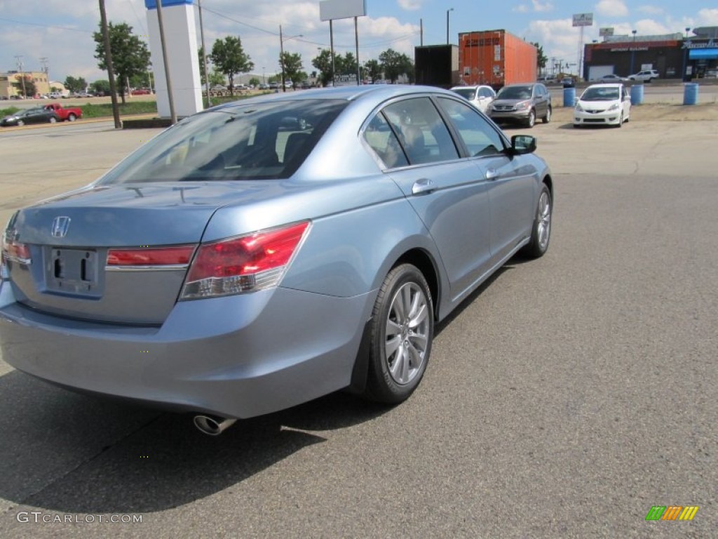 2011 Accord EX Sedan - Celestial Blue Metallic / Black photo #5