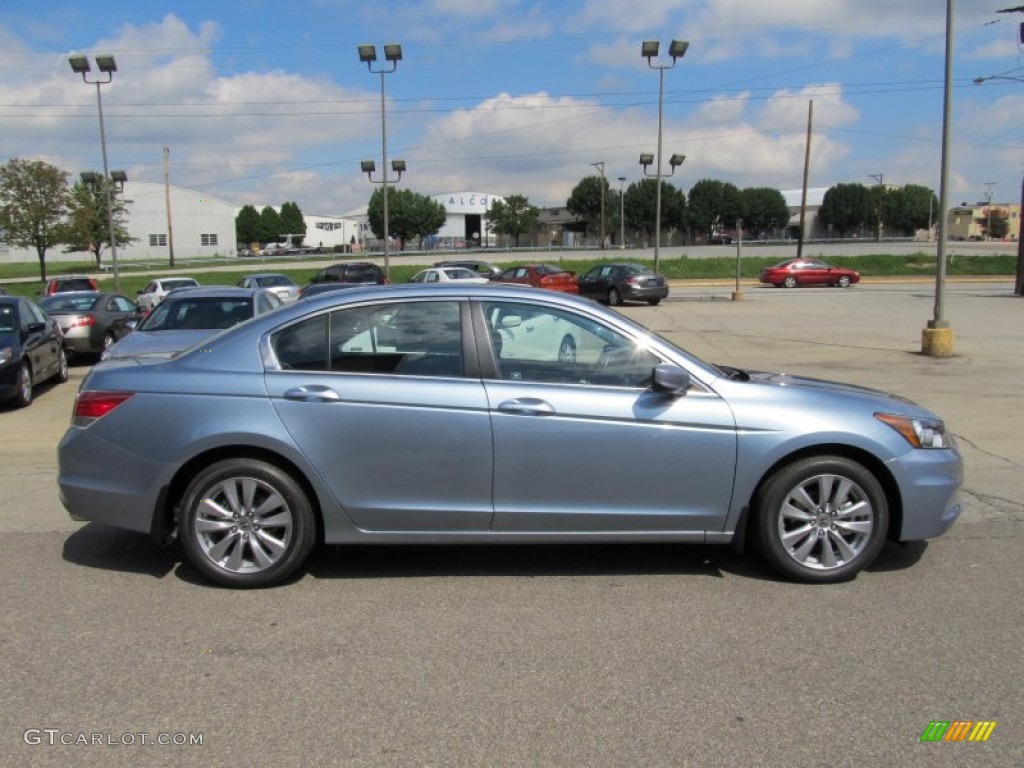 2011 Accord EX Sedan - Celestial Blue Metallic / Black photo #6