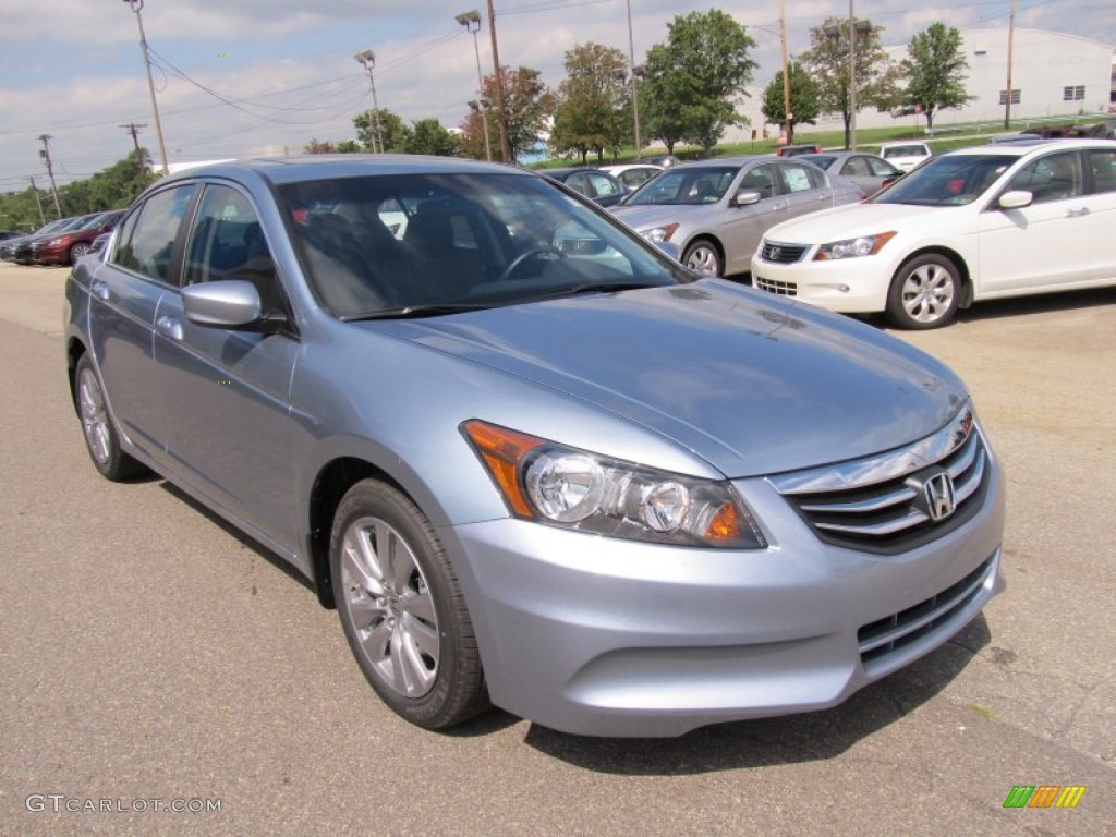 2011 Accord EX Sedan - Celestial Blue Metallic / Black photo #7
