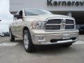 2011 White Gold Dodge Ram 1500 Big Horn Quad Cab  photo #1